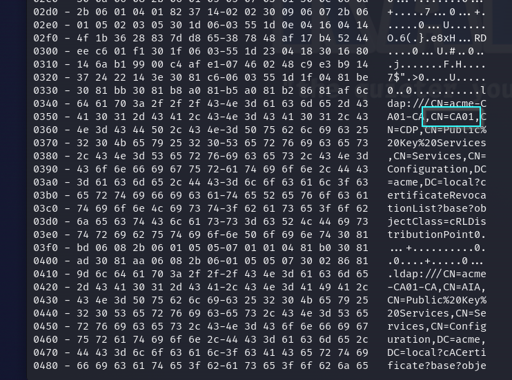 openssl enum2